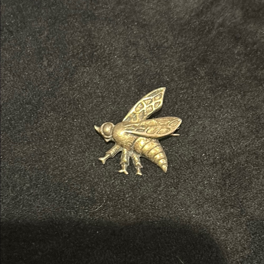 Gold Insect Brooch